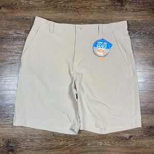 Columbia‎ Shorts Men's 38 Waist Tan Fishing PFG UPF 50 Casual Travel Outdoors